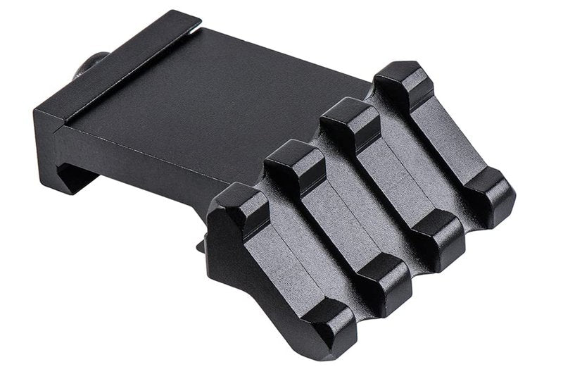 BRIDGEMOUNT Lion Gears Picatinny 45 Degree Angle Mount, 1.37" Long with 3 Slots