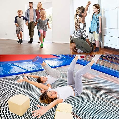 SkiBeaut Kid Trampolines Socks Ankle Grips Non Slip Child Socks for Boys Girls 2-5/6-9/10-13 Years