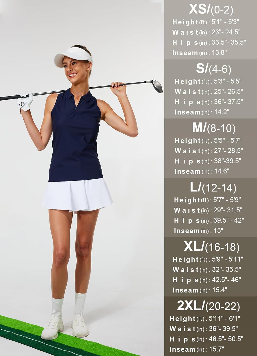 Pleated Tennis Skirts for Women - High Waisted Golf Skorts with Tummy Control & Pockets | Lightweight Design