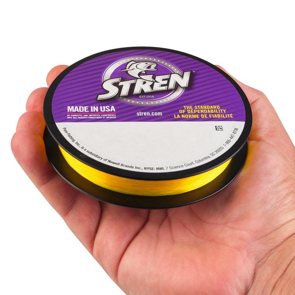 Stren Original®, Hi-Vis Gold, 10lb | 4.5kg Monofilament Fishing Line, Suitable for Freshwater Environments
