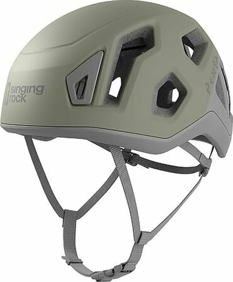 Singing Rock Penta 2 Lightweight Climbing Helmet | Ideal for Sport Climbing, Trad Climbing, and Mountaineering | Gray Medium/Large