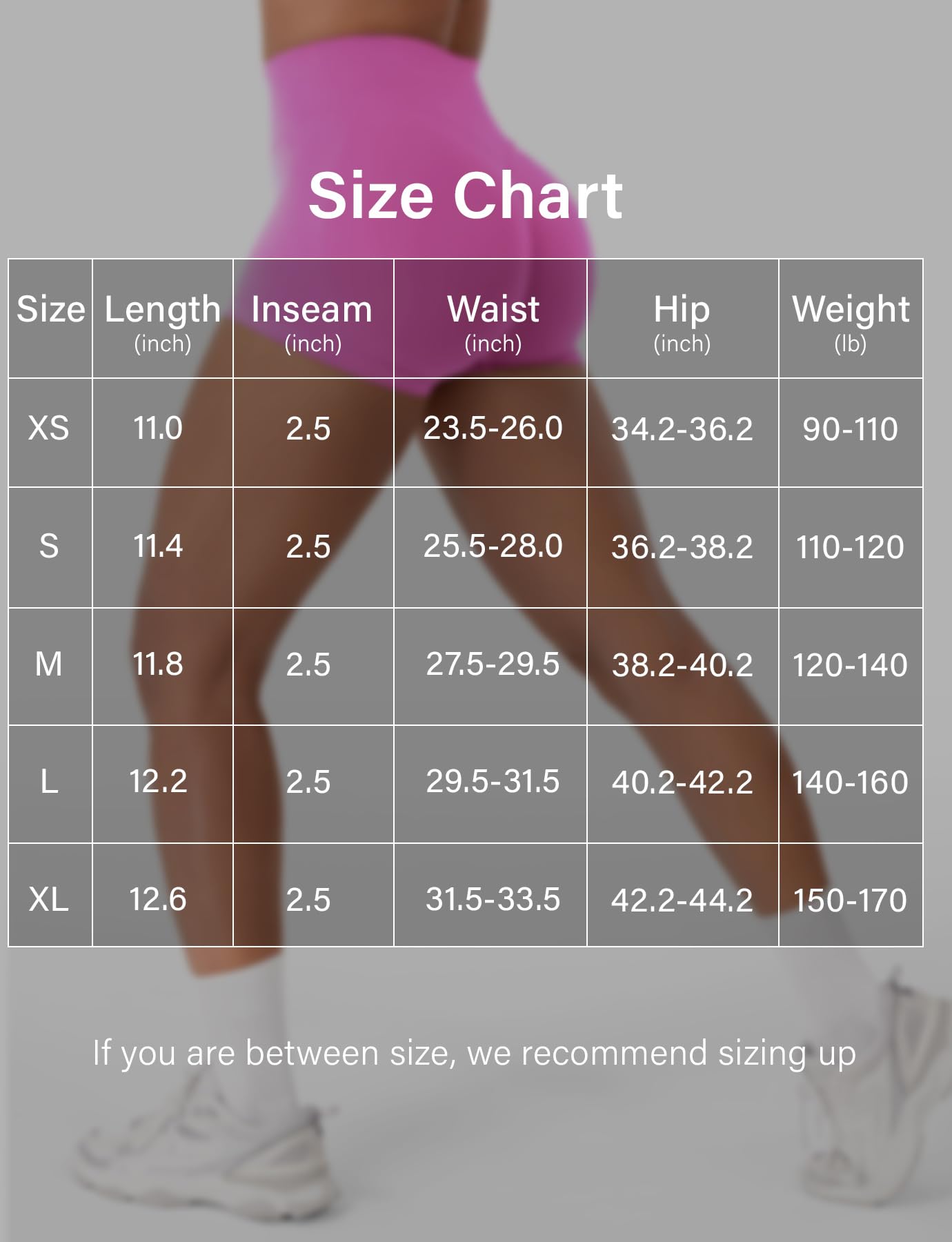 VOYJOY Women Workout Impact Shorts 2.5"/ 3.6"/ 4.5"/ 6" Scrunch Butt Lifting Gym Seamless Booty Biker Shorts