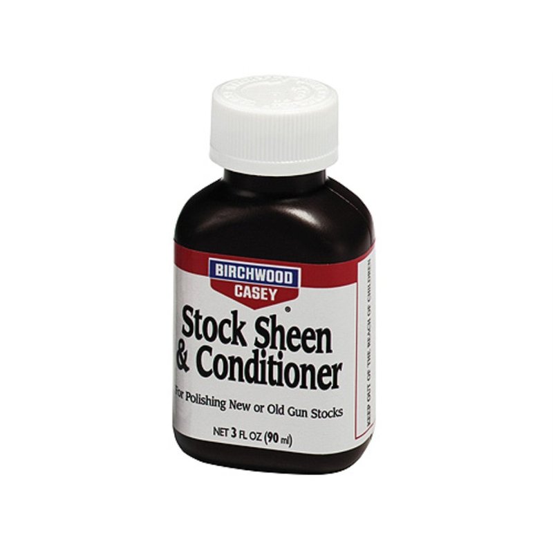 Birchwood Casey Easy-to-Use Fast-Drying Gun Stock Sheen & Conditioner for Gun Stock Polishing and Maintenance, 3 OZ Bottle