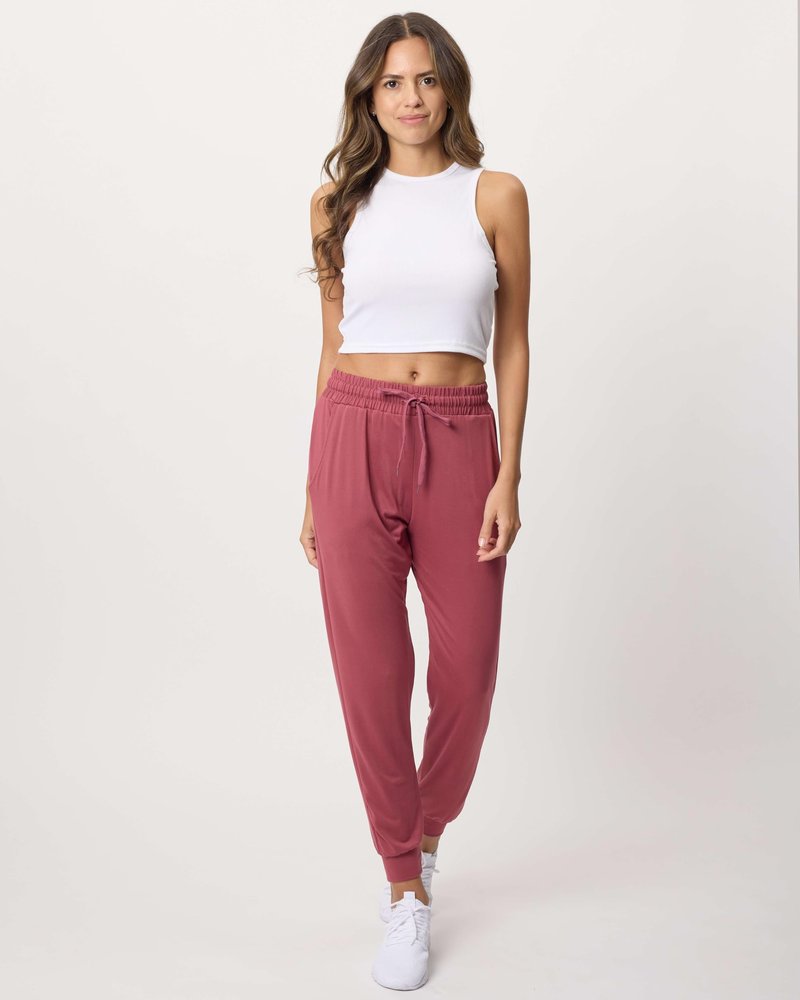 Real Essentials 3 Pack: Women's Lounge Joggers Sweatpants with Pockets Yoga Running Athletic Workout, Set 6, M, Pack of 3