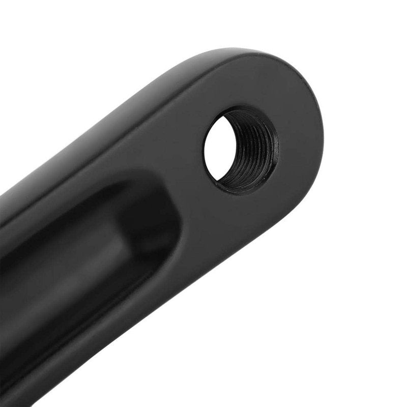 Bike Cranks, Pedal Crank Arm Bike Crank Arm, Crank Arm, Bike CranksPedal Crank Arm for Home for Travel(Square Hole-Black)