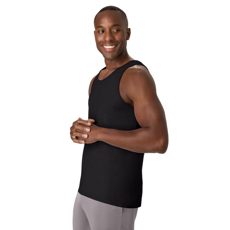 Hanes Men's X-Temp Tank Top 2 Pack, Black, XX-Large