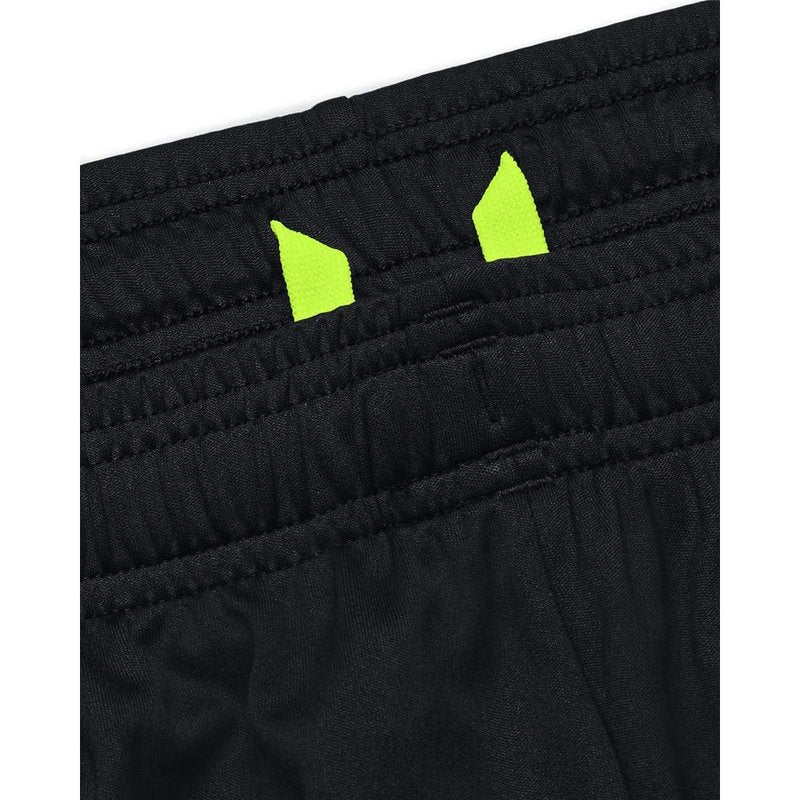 Under Armour Men's Tech Graphic 10" Shorts, Black (008)/High-Vis Yellow, Medium