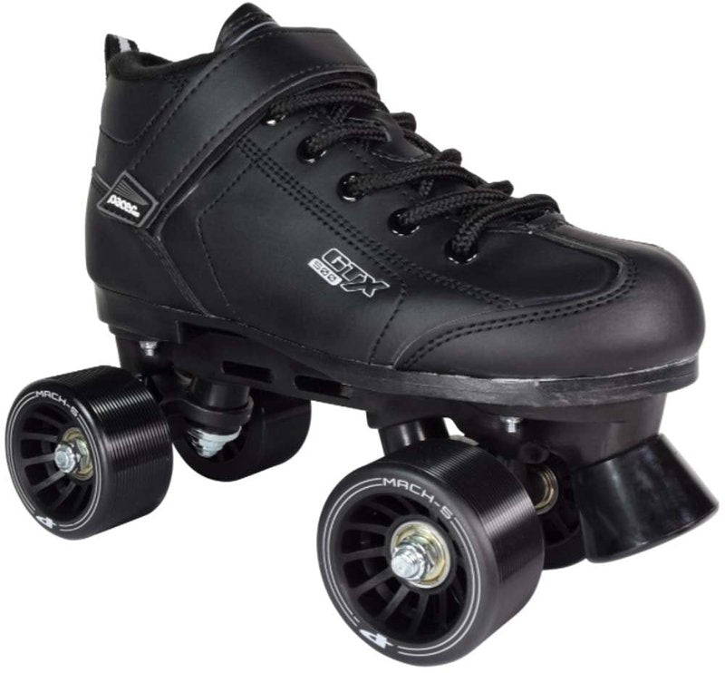 Pacer GTX-500 Roller Skates - Newly Revised Model (White, Mens 4/Ladies 5)