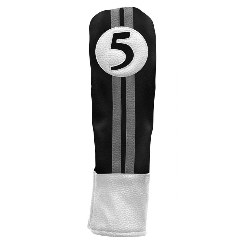 PowerBilt Golf Special Edition Retro Black/Charcoal #5 Wood Golf Club Headcover