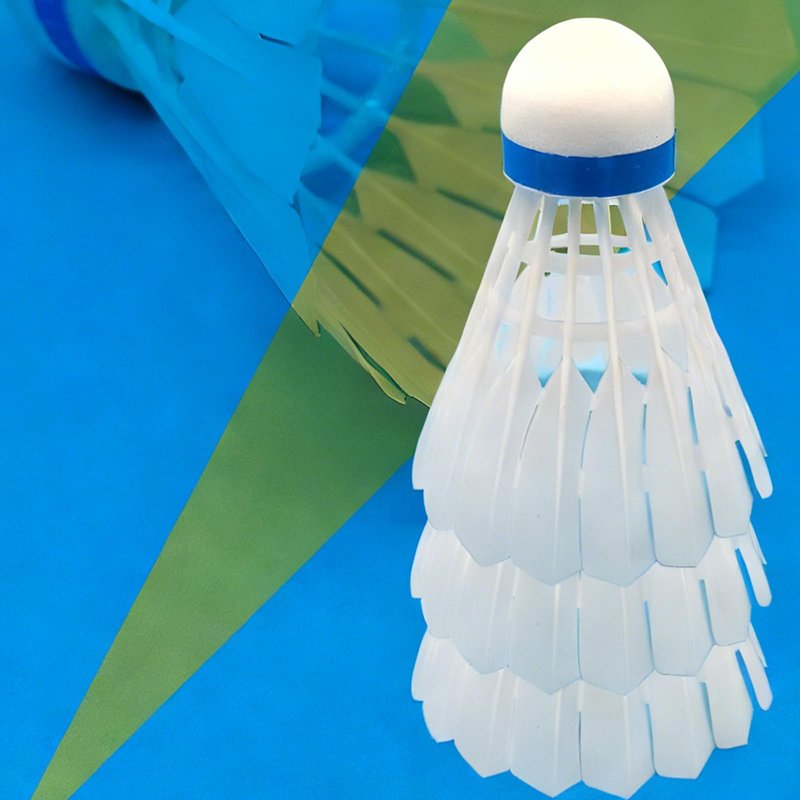 Mamiko Biomimetic Badminton Birdies 12 PCS,Nylon Badminton Shuttlecocks with Stability Durability for Baseball Batting Practice Training,Medium Speed Birdie Balls for Backyards Indoor Outdoor Sports
