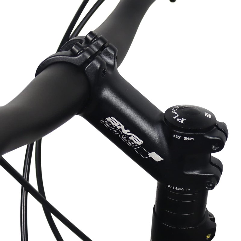 BNVB 31.8mm 35 Degree Bike Stem Aluminum Alloy Bicycle Handlebar Riser Stem for 1.25'' Diameter Most MTB Road Bike Handlebar. (60mm)