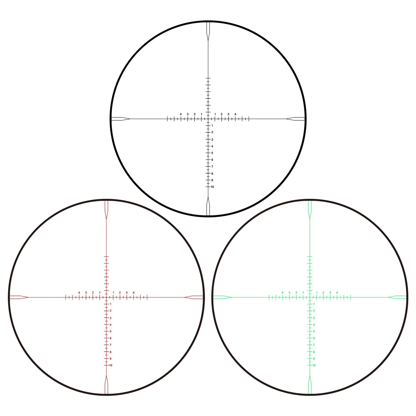 KT12-60X60SAL Long Range Rifle Scope 35mm Tube Side Parallax Adjustment with Scope Rings (MIL Reticle)