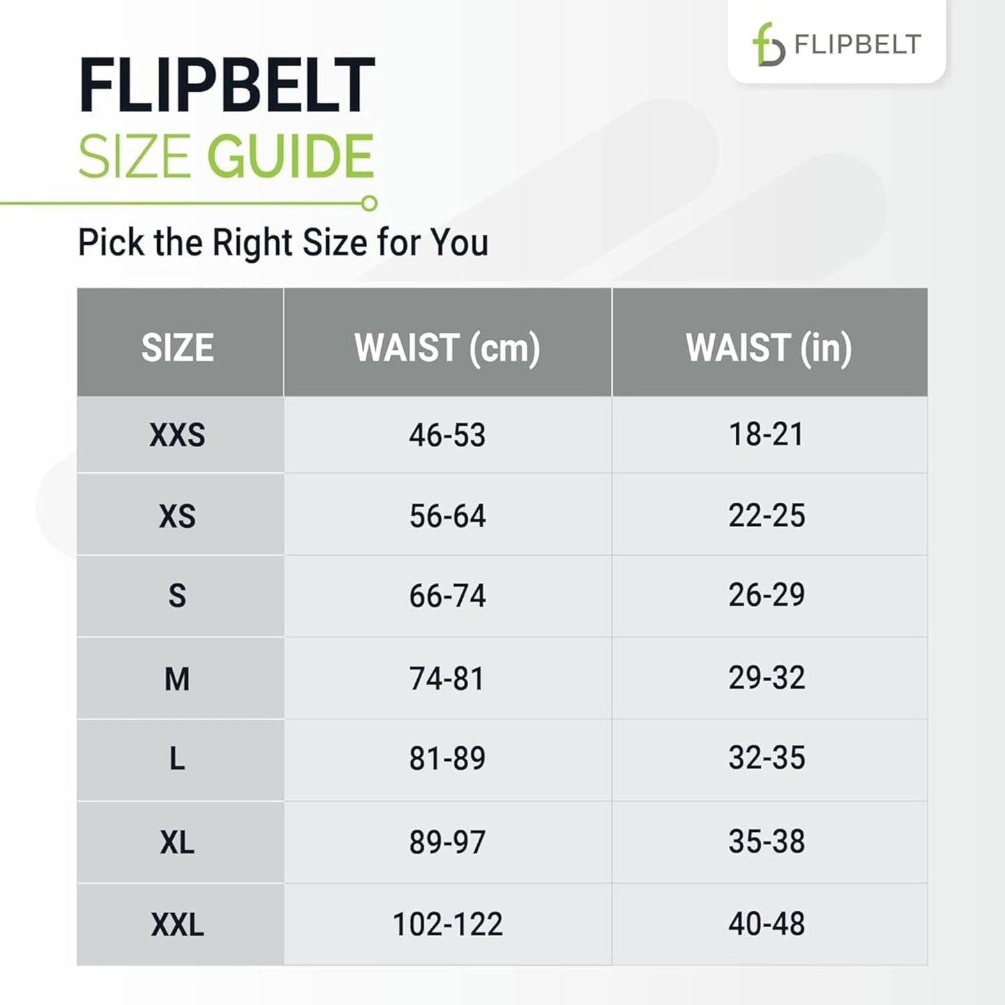 FlipBelt Zipper Running Belt - Comfortable Waist Pack for Fitness & Running | Adjustable Size