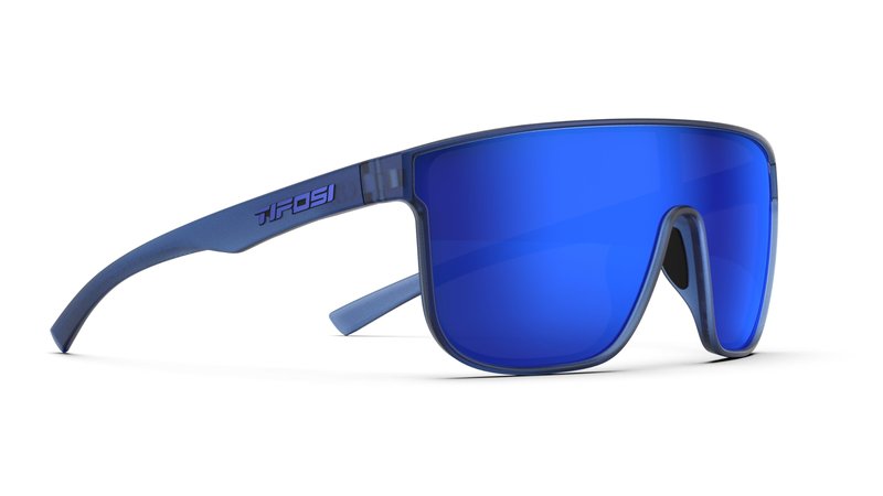 Tifosi Optics Sanctum XL Sunglasses (Midnight Vapor (Cobalt Blue Mirror))