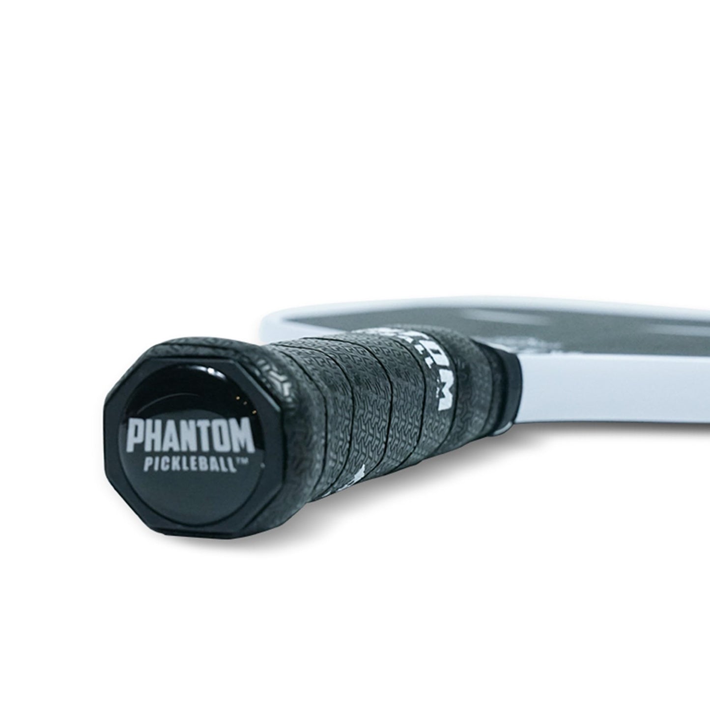 Phantom Pickleball Paddle Trinity 14mm - Carbon Fiber - USA Pickleball Approved - Max Grit and Spin Elongated Body Pickle Ball Paddle - Lightweight Pickleball Racket with C4 Polypropylene Core