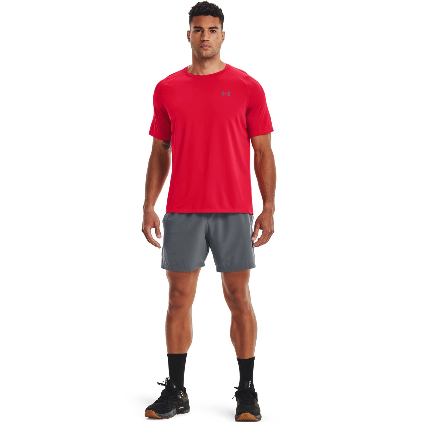 Under Armour Men's Tech 2.0 Short-Sleeve T-Shirt , Red (600)/Graphite, 3X-Large