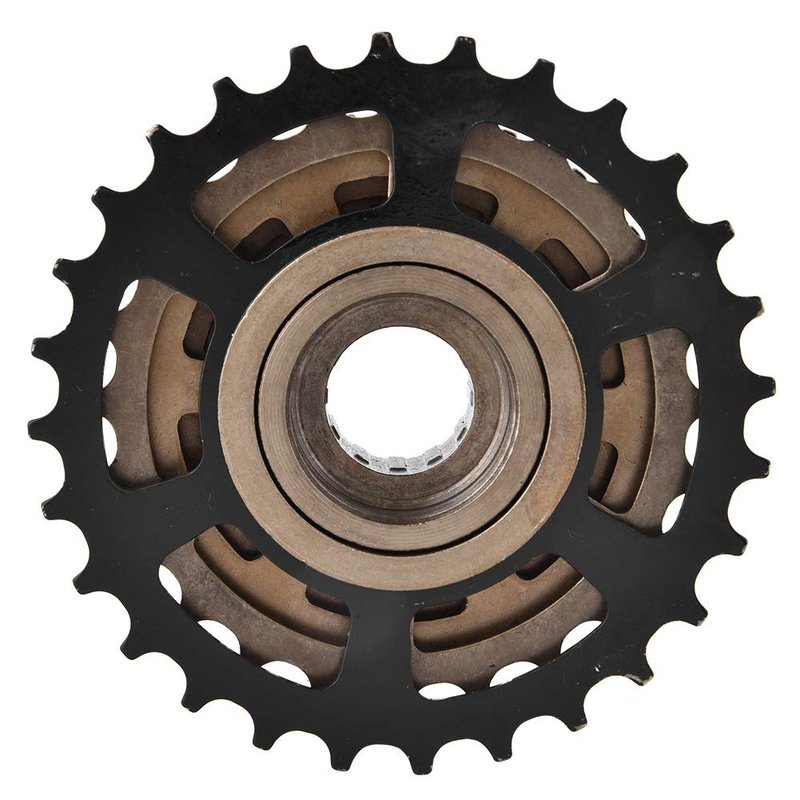 VGEBY1 Bicycle Freewheel, Bicycle Cassette Gear Parts Cycling Cassette Sprocket 7 Speed for Mountain Road Bicycle Accessory