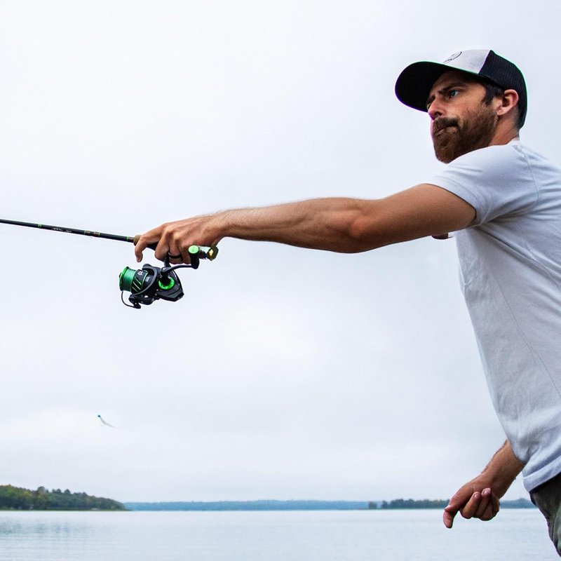 Piscifun Viper X Spinning Reel - Carbon Fiber, 33LB Max Drag | Saltwater & Freshwater Fishing, 10+1 BB, 5.2:1/6.2:1 Gear Ratio
