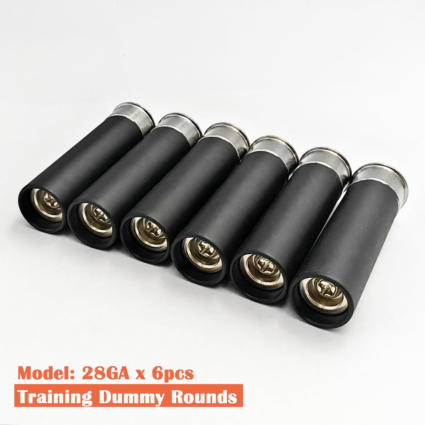 Bayattoo 28GA Safety Practice Rounds Action Trainer Dummy Round Dry Fire Training Snap Cap (6pk)