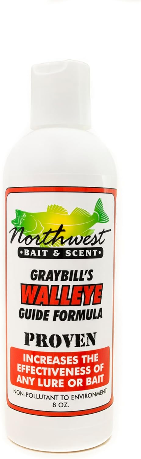 Walleye Guide Formula - Premium Bait & Scent 8 Ounce Bottle | Attract More Fish