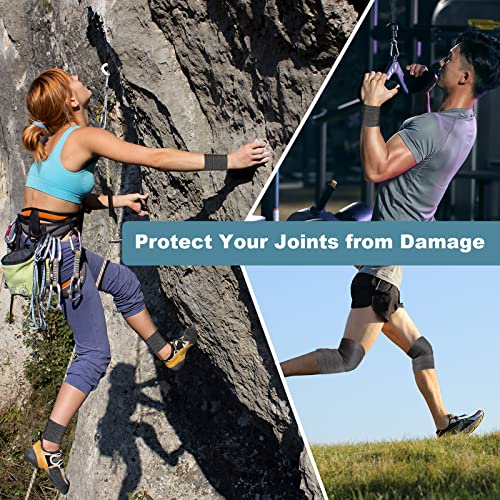 Cosywell Pre Wrap for Athletic Tape 3 Pieces Black Foam Underwrap for Sports Comfortable for Ankles Wrists Hands and Knees(2.4 Inches x 22 Yards)