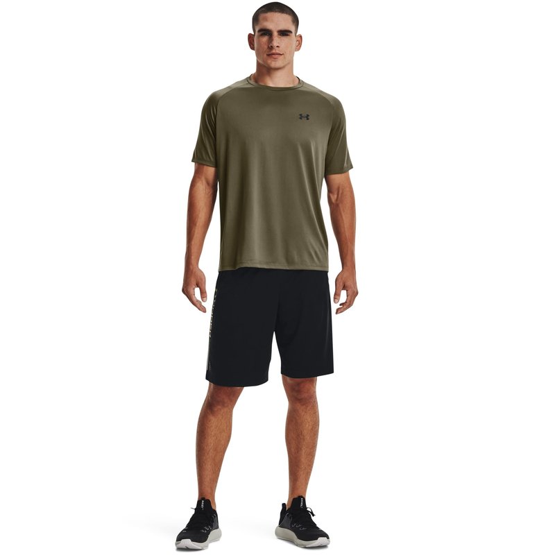 Under Armour Men's Tech 2.0 Short-Sleeve T-Shirt, Tent (361)/Black, Small
