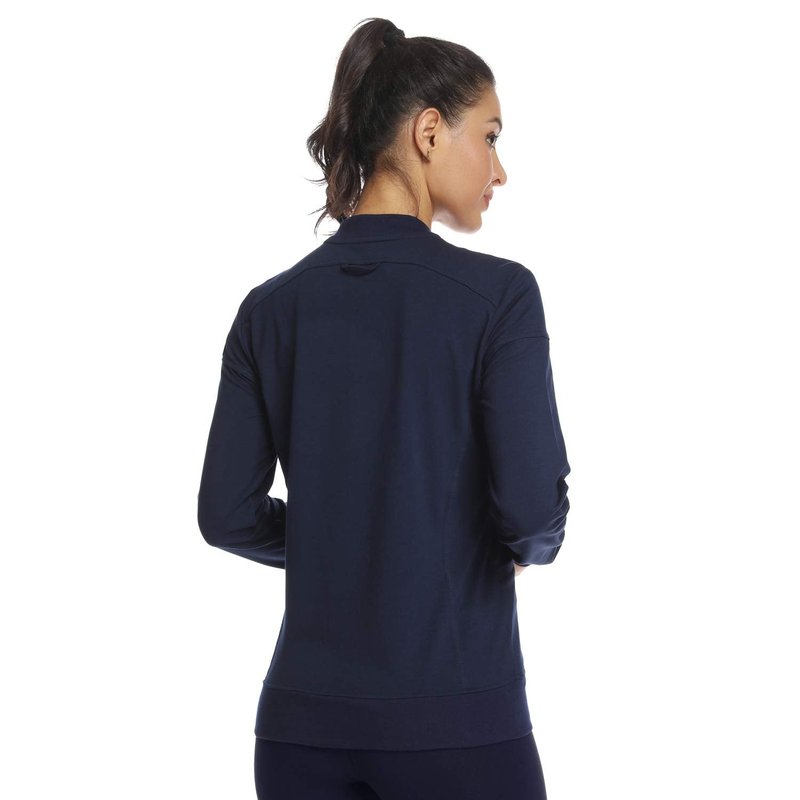JEYONG Women's Zip Front Warm-Up Jacket