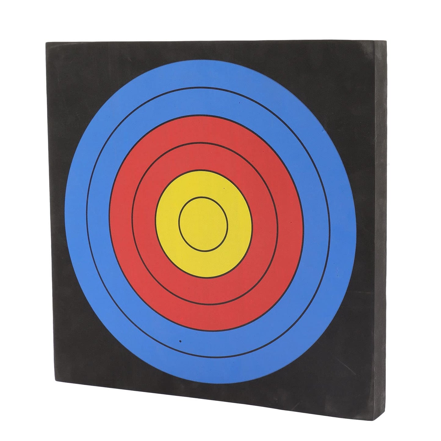 Archery Target, Durable Stackable EVA Construction Outdoor Archery Practice for Beginners Families Backyard Recreational Use