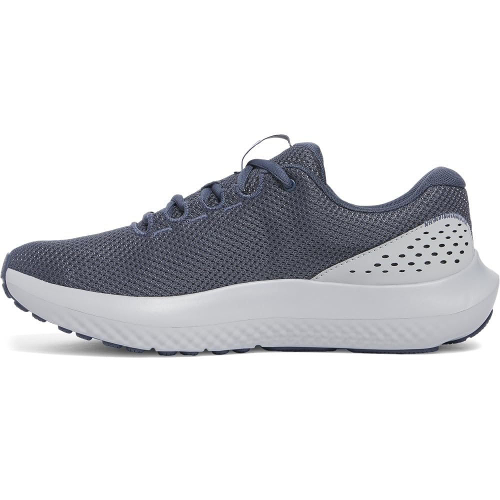 Under Armour Men's Charged Surge 4, (044) Downpour Gray/Mod Gray/White, 10, US