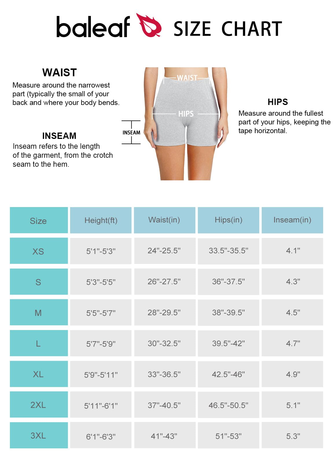 baleaf Workout Shorts Women 5" Tummy Control Short Pockets Light Grey M