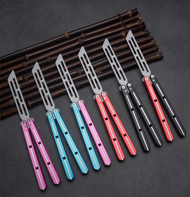 KEEDAS Integrated Forging Bushing System, Aluminum Integral Channel Handle, Excellent Grip, Pretty Solid, Best Balance and Inertia, Great for Beginners (Blue)
