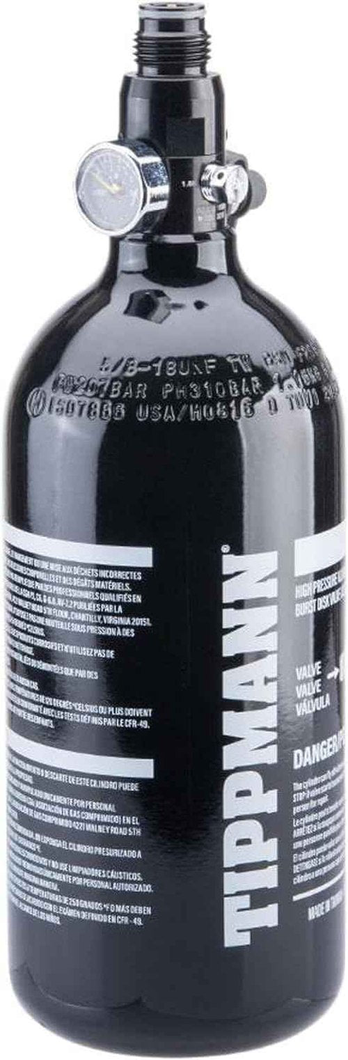 Tippmann Empire Aluminum Compressed Air HPA Paintball Tank 48ci 3K - Guaranteed Hydro Date 2024/06