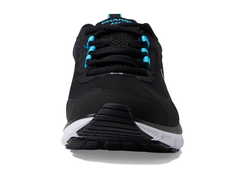 Under Armour Men's Charged Assert 9, (009) Black/Blue Surf/White, 15, US
