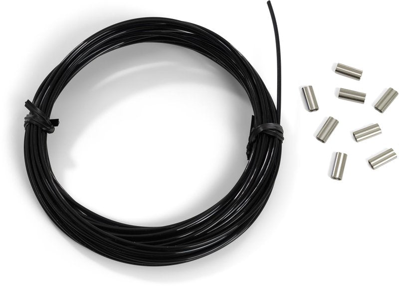 Cressi Multifilament Ø 1.8 mm w/Crimps, Black, 25 ft