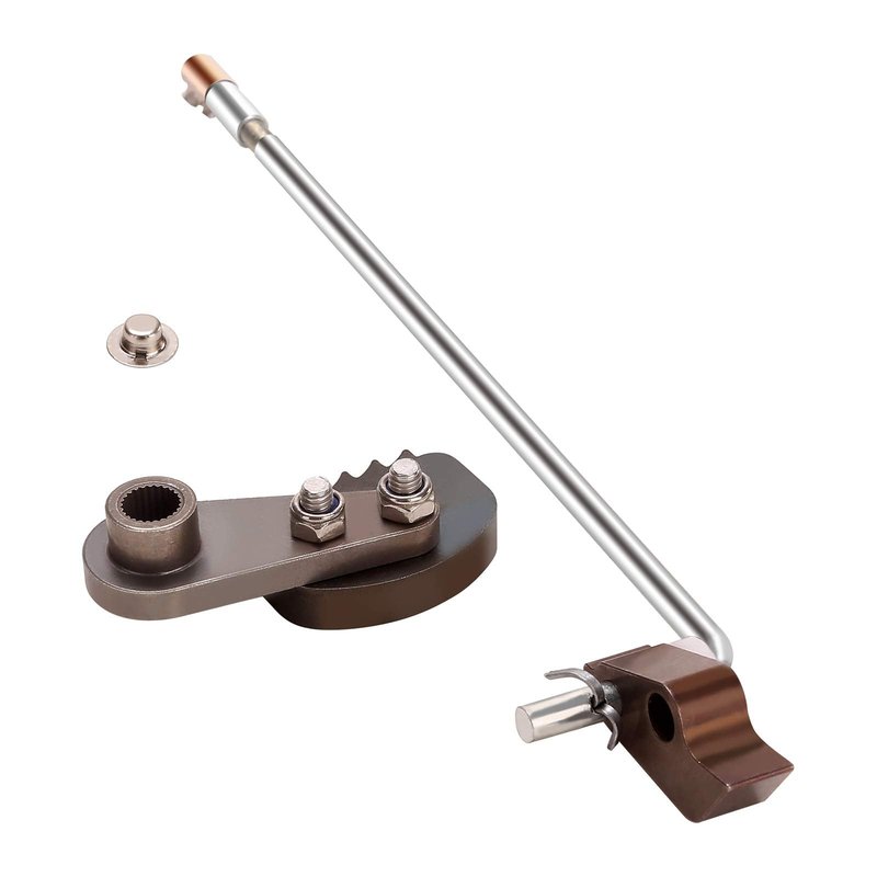 10L0L Golf Cart Aluminum Park Brake Latch Kit Incl.Park Brake Rod and Pawl.fit for Club Car DS & Carryall G&E 1995-up,OEM# 101187702, 1017322, 101985-01,1011877-02