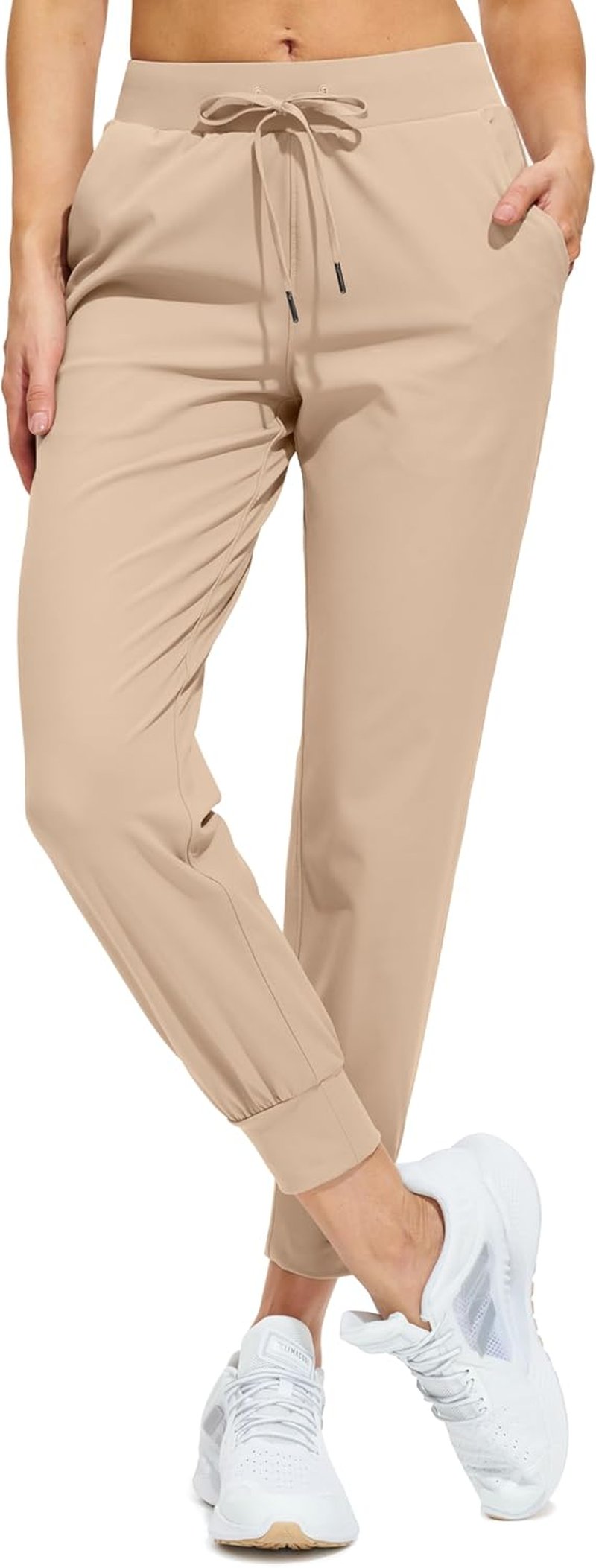 Libin Women's Athletic Jogger Pants - Tapered Sweatpants with Pockets | Petite, Regular, Tall Sizes