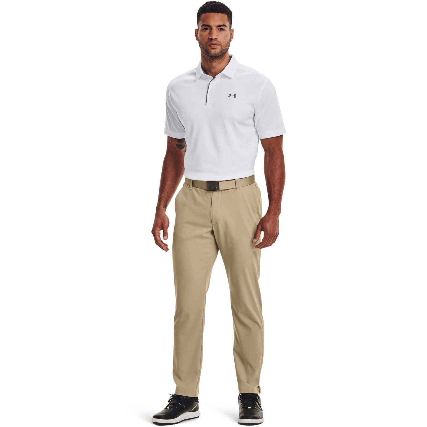 Under Armour Men's UA Tech Polo XLT White