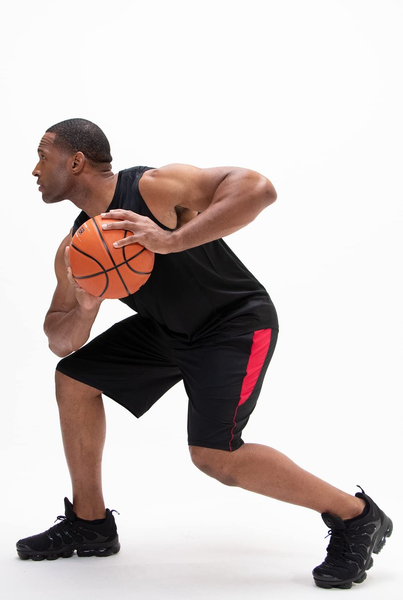 DEVOPS Men's 2-Pack Loose-Fit 10" Workout Gym Shorts with Pockets