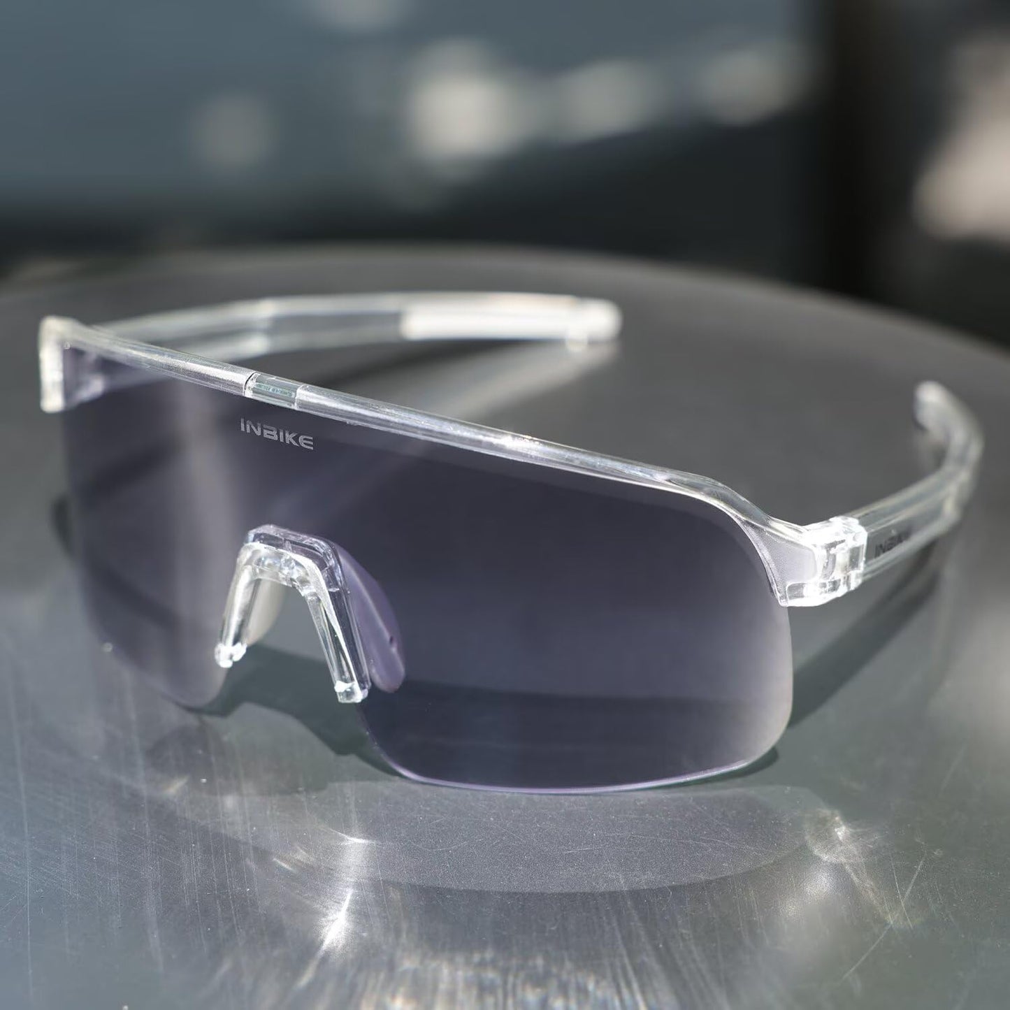 INBIKE Cycling Glasses with Photochromic and Anti-Fog Light Sensitive Bike Sunglasses for Men Women Cycling