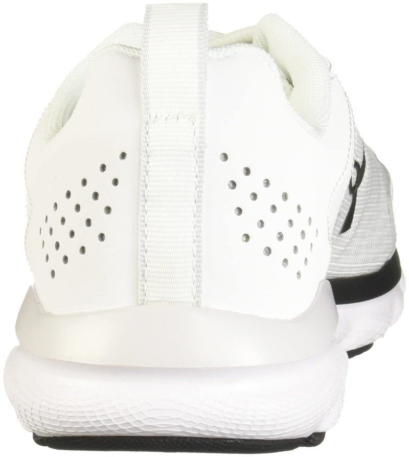 Under Armour Mens Charged Assert 9 Running Shoe, White(100 Black, 10 X-Wide US