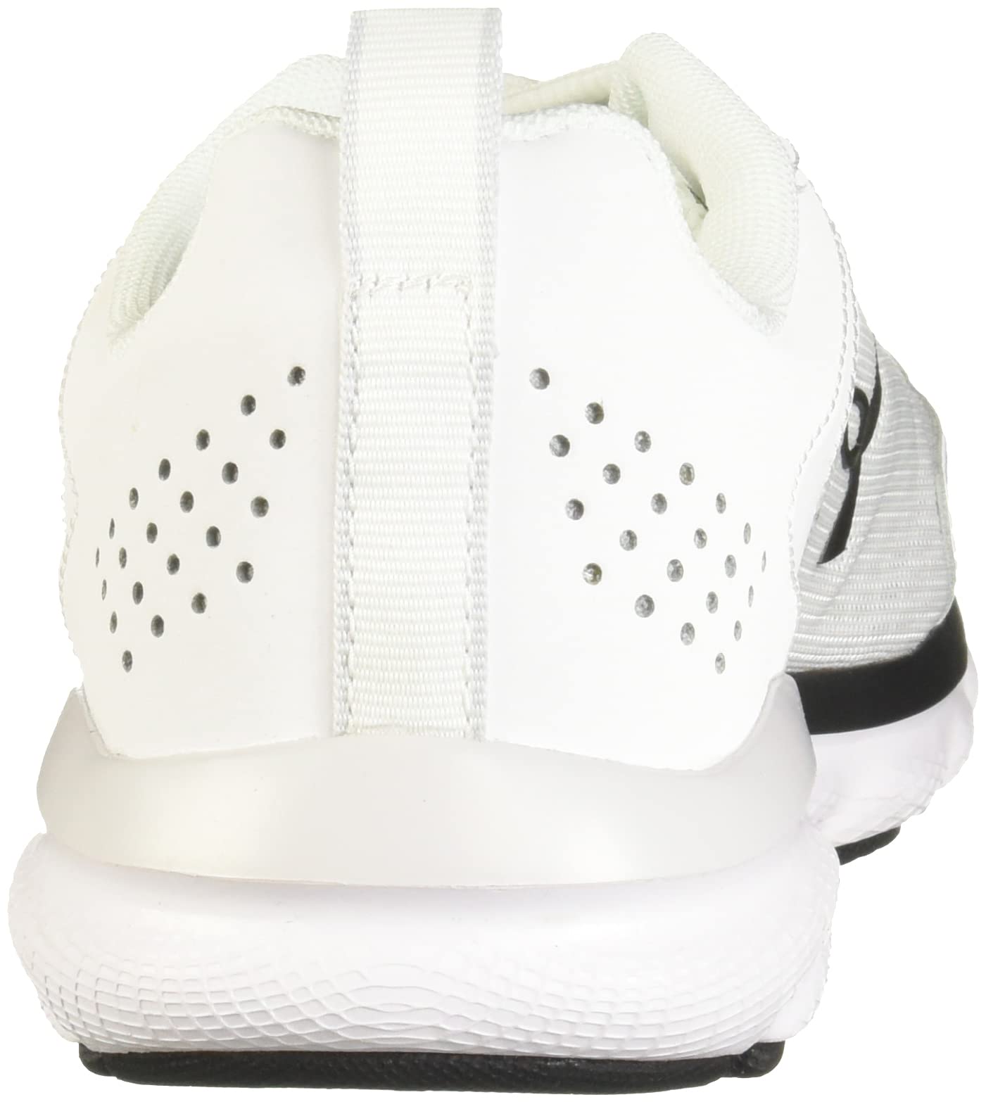 Under Armour Mens Charged Assert 9 Running Shoe, White(100 Black, 11 X-Wide US