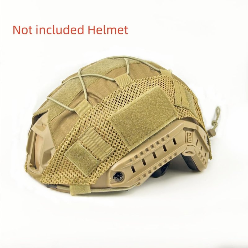 ATAIRSOFT Tactical Helmet Cover 500D Nylon Cloth for BJ/PJ/MH Airsoft Paintball Fast Bump in Size M/L/XL - Without Helmet