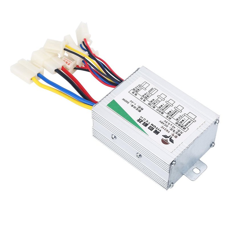 Alomejor 48V Motor Speed Controller,high Efficiency Brushed DC Motor Controller 500W,for e-Bikes Scooters Golf Carts Industrial Machinery