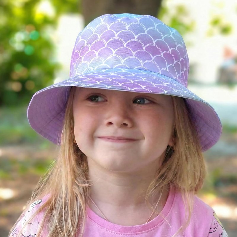 Kids Sun Hat - Double-Sided Bucket Hat for Boys & Girls | Summer Sun Protection, Wide Brim, Unisex Beach Outdoor