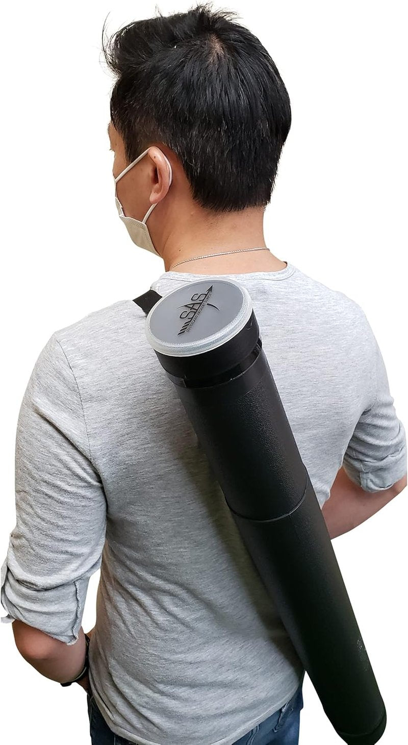 Archery Arrow Case Carrier - Adjustable Design with Strap for Easy Transport