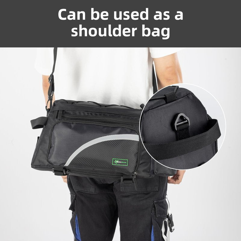 ROCKBROS 12L-24L Bike Trunk Bag, eBike Rear Bag for Rack