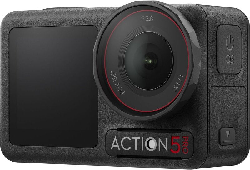 DJI Osmo Action 5 Pro - 4K Waterproof Action Camera with 40MP, Stabilization & 128GB Memory Card | 50-Piece Accessory Kit