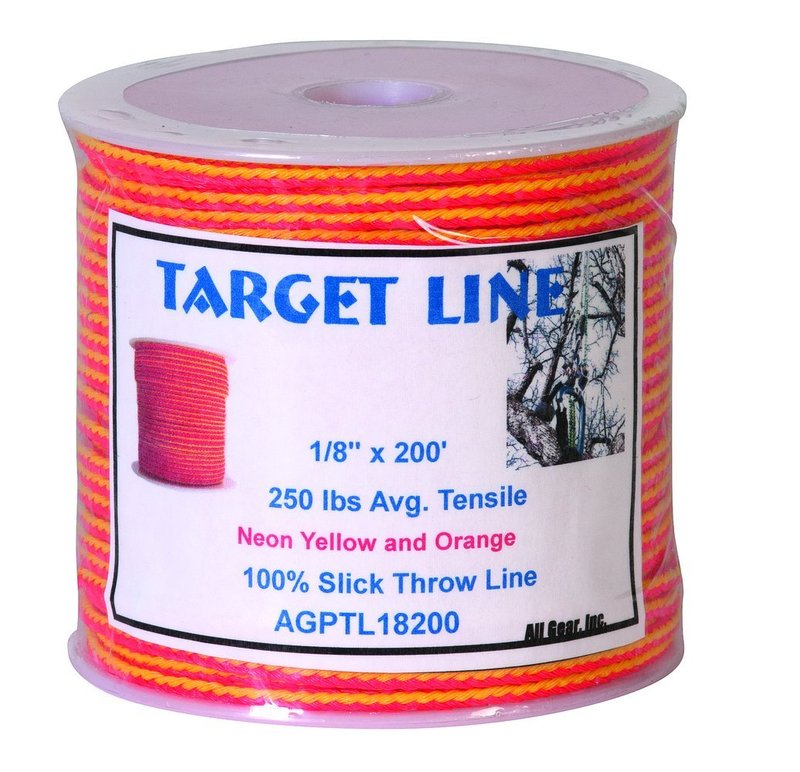 Weaver Leather Target Throw Line, Orange/Yellow, 3.175mm