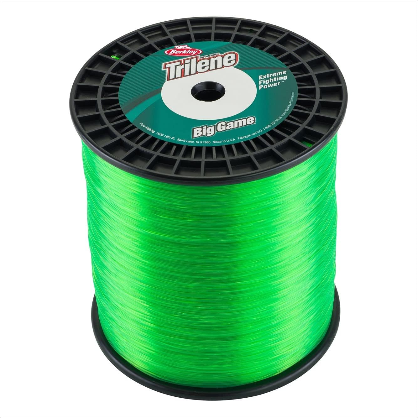Berkley Trilene Big Game Fishing Line - Durable Monofilament for Heavy-Duty Use | 20lb Test, Clear