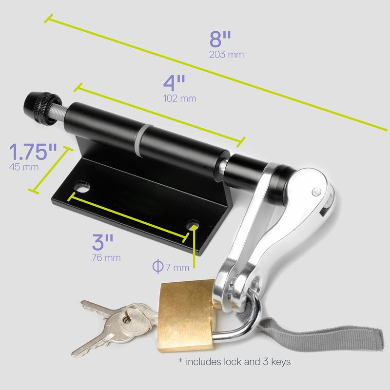 Bike Hitch Pro with Lock by Delta Cycle - Lockable Hitch Securely Holds All 9 x 100mm Bicycle Fork Dropouts & Fits Any Flat Surface - Heavy Mountain, Road Bicycles & eBikes Aluminum